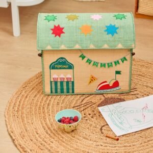 Vaikiška vidutinio dydžio daiktadėžė mugės tema