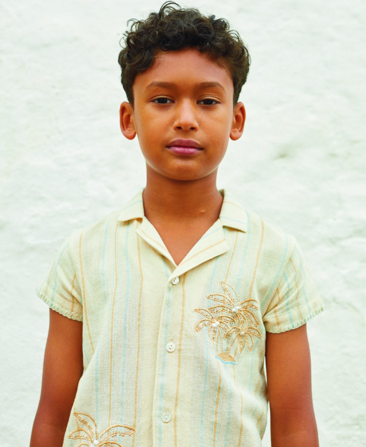 Vasariški marškiniai berniukams iš organinės medvilnės