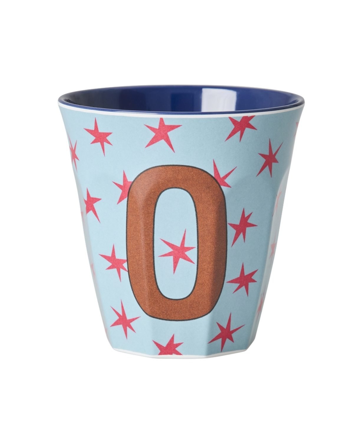 Vaikiškas puodelis su žvaigždutėmis ir raide O